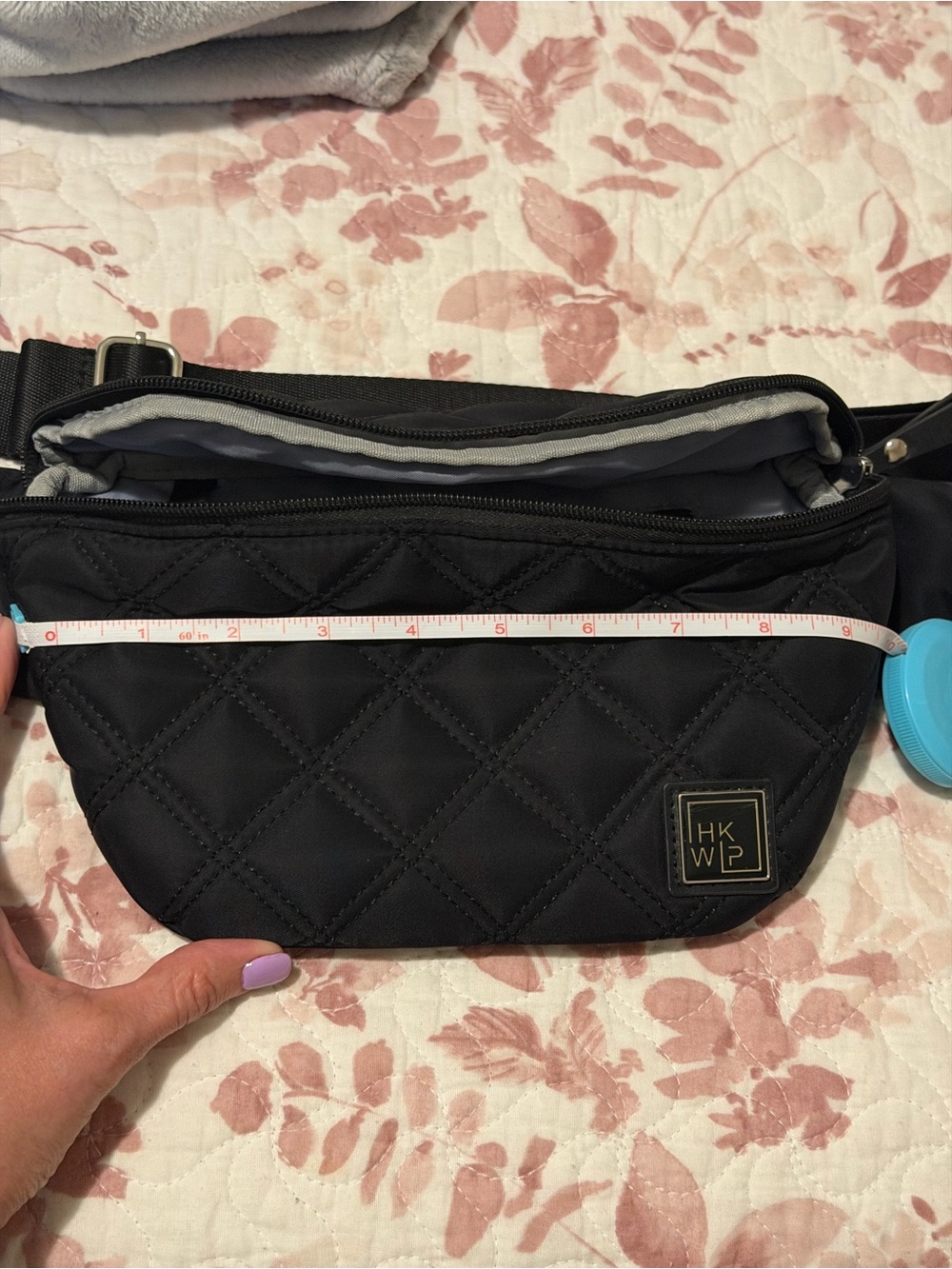 IHKWIP Quilted Black Crossbody Bag Set - Picture 6 of 9